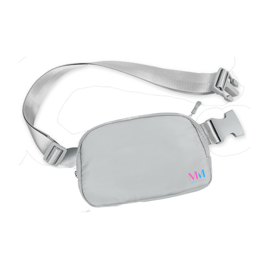 Silver fanny pack